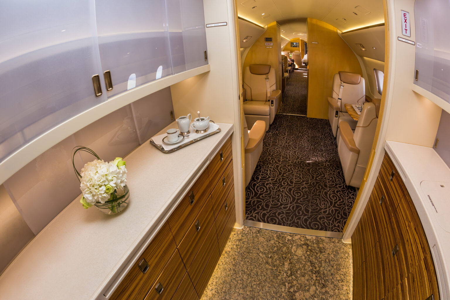 Do Private Jets Have Kitchens Luxury Viewer